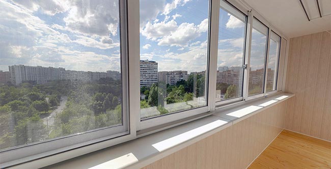 Сколько стоит застеклить балкон 6 метров: остекление пластиком Яхрома